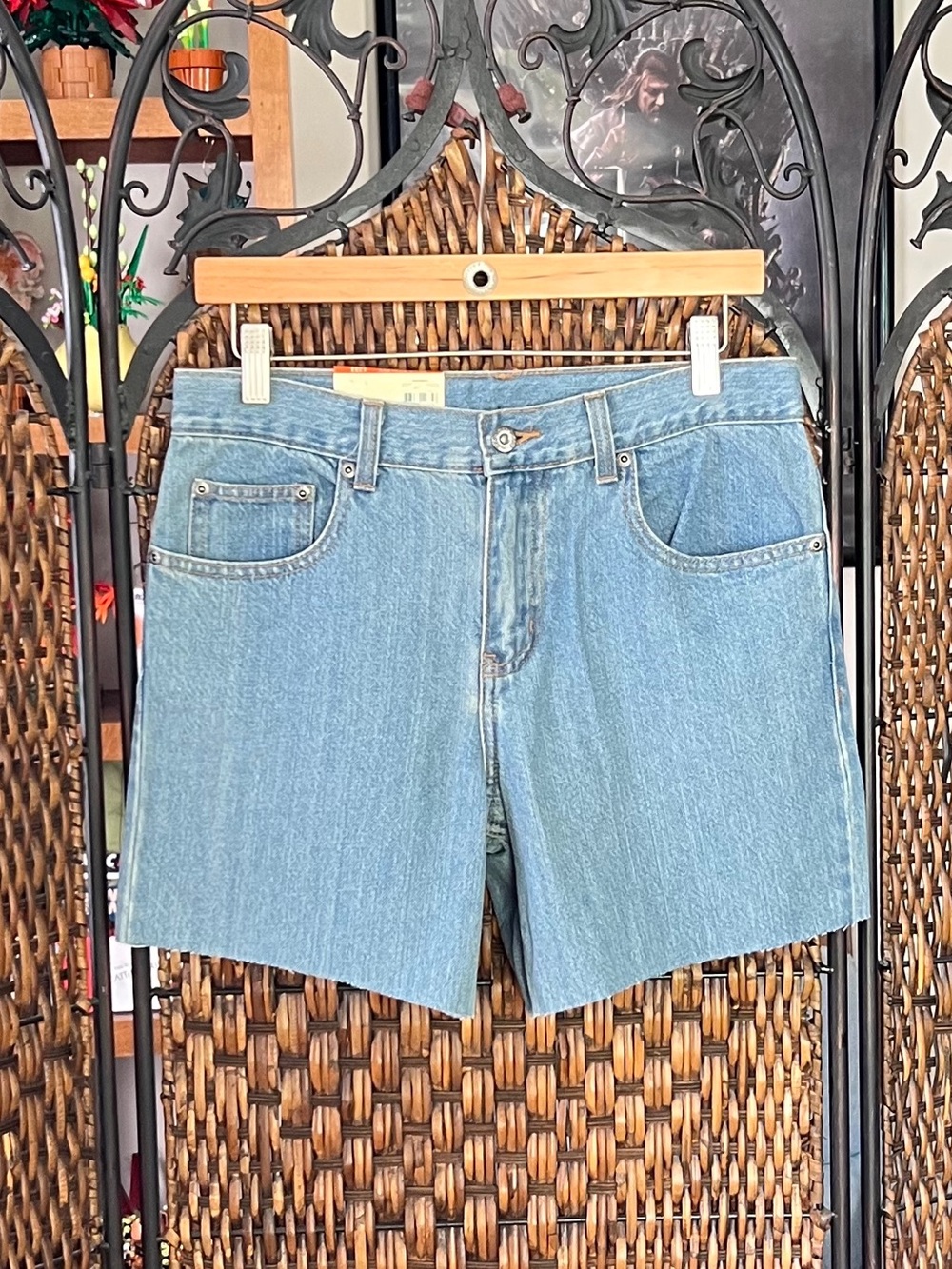 8 NWT Faded Glory Cutoff Denim Shorts Cotton